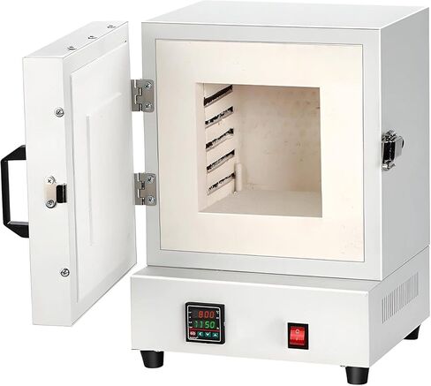 فرن الاحتراق، 2000 وات، نطاق 0-1150 درجة مئوية/2102 درجة فهرنهايت، فرن مختبر مغلق، للمجوهرات، عرض ذكي لدرجة الحرارة والتدفئة الموحدة in Kuwait