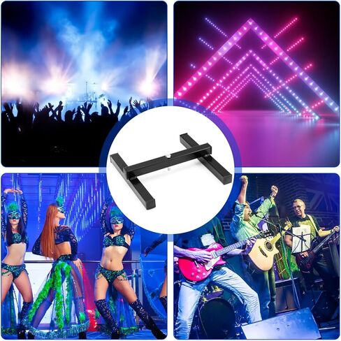 Tandefio 2 قطعة LED الاسمية يمكن الطابق الوقوف برو DJ الإضاءة H الإطار الاسمية ضوء جبل قوس جبل حامل in Saudi Arabia