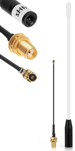 Meshtastic Lora Antenna 915MHz 10DBI GAIN - OMNI SMA Male Male Male 17cm Hantenna Long Range Soft (Green) in Saudi Arabia