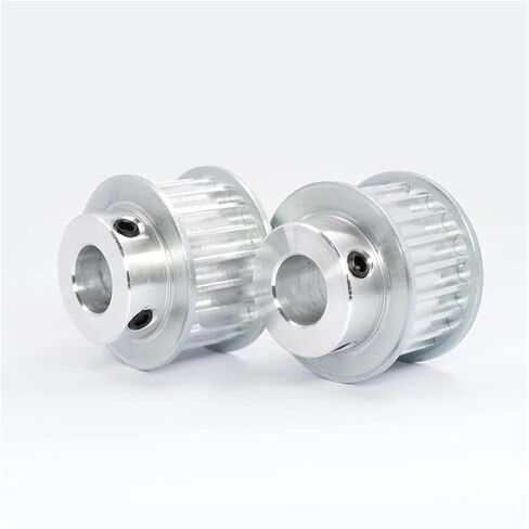 5M 17Teeth Timing Pulley BF Type Bore 5-10mm Slot Width 16/21mm 1Pcs(6.35mm,16mm) in Kuwait