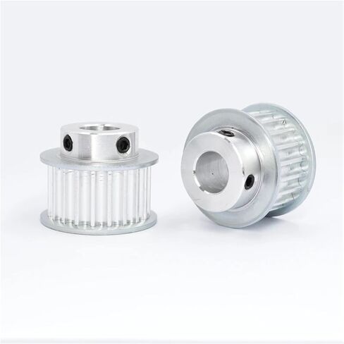 5M 17Teeth Timing Pulley BF Type Bore 5-10mm Slot Width 16/21mm 1Pcs(6.35mm,16mm) in Kuwait