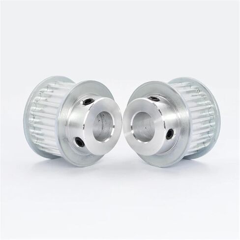 5M 17Teeth Timing Pulley BF Type Bore 5-10mm Slot Width 16/21mm 1Pcs(6.35mm,16mm) in Kuwait