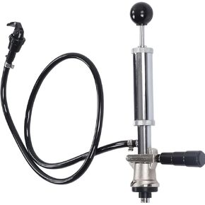 Gecheer Leakproof Stainless Steel Beer Keg Pump for Picnic, Wedding, Party - Easy to Use Manual Tap with PVC Tube, No Power Needed, Fits American Kegs in Kuwait