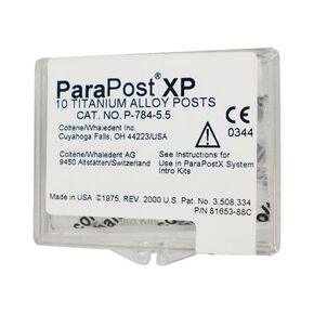 Coltene Whaledent P784-5.5 ParaPost XP Post Titanum Posts .055 Purple 10/Pk in Kuwait
