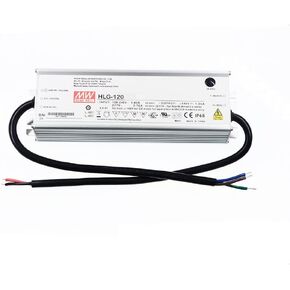 يعني بئر HLG 120W 350MA DRIVER HLG-120H-C350B محول محول إمدادات الطاقة التبديل مع IP67 PFC وظيفة المعادن 3 في 1 تعتيم in Kuwait