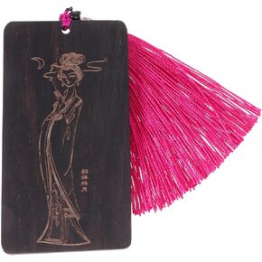 لوحة تخزين الأظافر جوزينج من خشب الصندل من ULTECHNOVO، جهاز مضاد للضياع، بطاقة تغليف خشبية لملحقات الآلة الموسيقية Guzheng وPipa، لون عشوائي in Kuwait