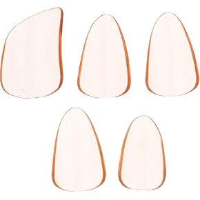 ULTECHNOVO كبير Guzheng واقيات أظافر الأصابع 5 قطعة أغطية الإصبع البرتقالية أدوات ممارسة Guzheng أدوات موسيقية in Kuwait