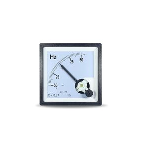 CP72± Frequency Meter 10V Input Positive Or Negative 50Hz 100% Open Pointer Bidirectional YT72 BE72 68 1Pcs(-100 to 100 10V) in Saudi Arabia