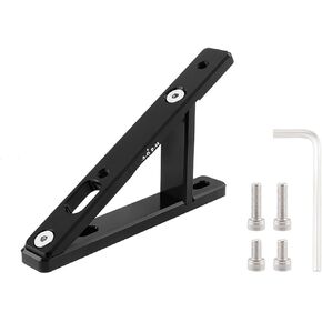 Lightweight Aluminum Alloy Water Bottle cage Adapter - Height Adjustable for MTB/Road Bikes (100x63.7mm) - Rust-Proof Stainless Steel Screws in Kuwait