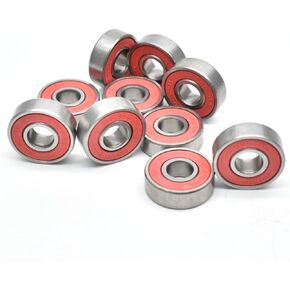 Bearings 10pcs 608 Natural ZrO2 White Ceramic Ball Bearing abec-11 8x22x7mm 608rs Inline Roller Skate Wheel Bearings in Kuwait