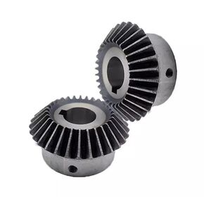 ترس مشطوف 2 متر 15 سن مع فتحة داخلية 6 مم 7 مم 8 مم 10 مم 12 مم 14 مم 15 مم 90 درجة تروس فولاذية للتبديل مع برغي (14 مم Keyway 5 مم، 12 قطعة 2 متر 15 أسنان) in Kuwait