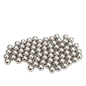 10-1000 قطعة 304 كرات من الفولاذ المقاوم للصدأ 0.5/0.7/0.8/1/1.5/2/2.381/2.5/3/4~23 مم كرة تحمل ناعمة صلبة كروية (50 قطعة، 19 مم) in Kuwait