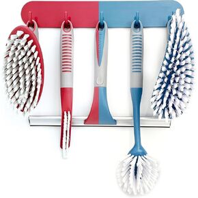 مجموعة فرش تنظيف مكونة من 3 قطع - فرشاة تنظيف للاستحمام بمقبض مريح وشعيرات متينة - فرشاة تنظيف الجص - فرش تنظيف لتنظيف الحمام/الدش/البلاط/المطبخ/الأرضية/حوض الاستحمام/السجاد in Kuwait