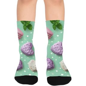 جوارب ماكارون هارتس للمشي لمسافات طويلة - جوارب شتوية حرارية سميكة دافئة للأولاد والبنات الصغار للمدرسة، والارتداء اليومي والأنشطة الخارجية in Kuwait