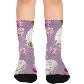 جوارب ناعمة على شكل بيضة على شكل قلب للتنزه سيرًا على الأقدام - جوارب شتوية حرارية سميكة دافئة للأولاد والبنات للمدرسة، والارتداء اليومي والأنشطة الخارجية in Kuwait