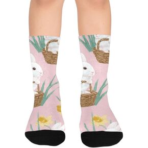 جوارب أرنب دافوديل للتنزه سيرًا على الأقدام - جوارب شتوية حرارية سميكة دافئة للأولاد والبنات للمدرسة، والارتداء اليومي والأنشطة الخارجية in Kuwait