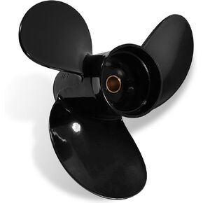 الدعائم الشبابية 8.5 X6.5 استبدال OEM #48-897610A10 مروحة القارب الخارجية لمحركات الزئبق 8-9.9HP 3 شفرات ألومنيوم 8.5Dia x 6.5 مروحة الملعب 12 سن RH in Kuwait
