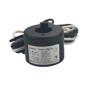 3 عبوات محول مستشعر التيار المشبك الأساسي KCT 50A 75A 100A 150A 200A DIN Rail CT مستشعر تيار متردد صغير مقاوم للماء (الحجم: 50A) in Kuwait