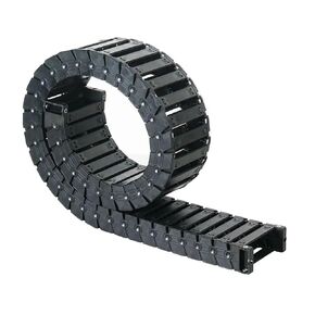 Drag Chain Silent Bridge Type 18 25 L1000mm Chain Wire Carrier with End Connectors(R38,25x38) in Saudi Arabia