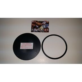 غطاء العلامة التجارية RTumbler مع حلقة تثبيت متوافقة مع جميع أكواب Thumler بوزن 3 رطل. براميلR-3, in Kuwait