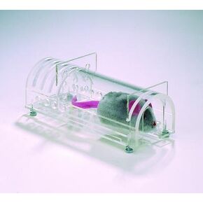 Bel-Art H46400-0003 Universal Animal Restrainer for 250-600 g Large Rats and Small Guinea Pigs, Clear in Kuwait