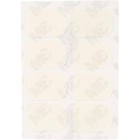 وسادة رقعة لقطعة الفم، 8 قطع وسادة وسادة لقطعة الفم ساكس مع مطاط للسوبرانو ألتو تينور الساكسفون الكلارينيت، أسود أو أبيض (أبيض 0.3 مم بيضاوي صغير) وسائد شفافة in Kuwait