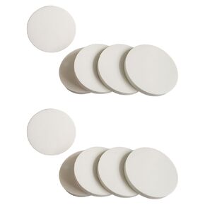 10 قطع صفائح سيراميك الألومينا سمك 3 مم، قطر لوحة عزل قرص السيراميك 1.7-107 مم مناسبة للاستخدام الصناعي، 1.7 × 3 مم (1.7 × 3 مم) in Kuwait