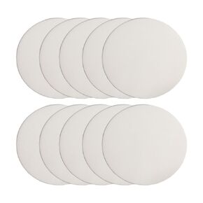 10 قطع من صفائح سيراميك الألومينا المستديرة لوحة عزل سيراميك مناسبة للتركيبات الميكانيكية والمعدات الصناعية، 75 × 1 مم (75 × 1 مم) in Kuwait