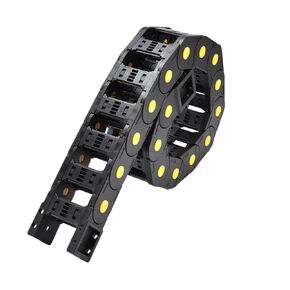 1M 20 25 Plastic Transmission Cable Chains Bridge Opened Drag Chain with End Connectors Machine Tools Wire Carrier(40mm,25x90 mm,Openable Bridge) in Kuwait
