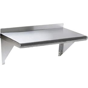 Stainless Steel Wall Mount Shelf 12 x 24 - NSF - Heavy Duty in Saudi Arabia