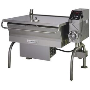 SGL30T1 مقلاة إمالة بقاعدة مفتوحة تعمل بالغاز الطبيعي سعة 30 جالونًا، موقد هواء قسري PowerPan، إمالة يدوية يدوية، سطح طهي من الفولاذ المقاوم للصدأ، مقلاة طعام تجارية للمطاعم in Kuwait