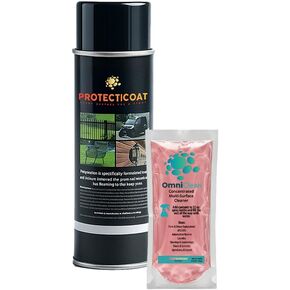 مجموعة استعادة المبتدئين (بروتكتيكوت 14 أونصة + عبوة أومني كلين) | نظام الإعداد + الاستعادة للأسطح الباهتة in Kuwait