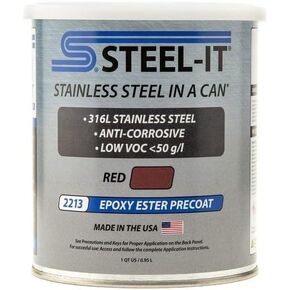 Steel-It 2213Q، طلاء إيبوكسي إستر المسبق، أحمر (1 كوارت) in Kuwait