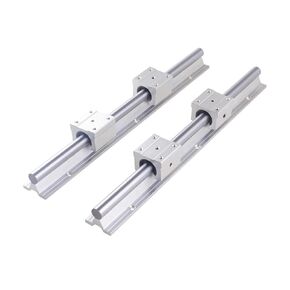 2 قطعة SBR20 200-2000 مللي متر أدلة خطية و 4 قطعة SBR20UU كتل تحمل خطية لأجزاء CNC 20 مللي متر أدلة خطية (200 مللي متر) in Kuwait