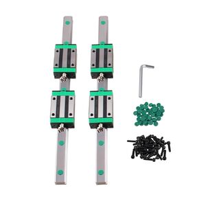 2 دليل خطي مربع HGR20 (أي طول) + 4 دعامات منزلقة HGH20CA (700 مم) in Kuwait