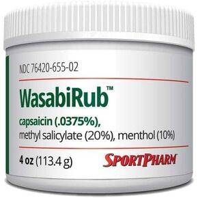 WasabiRub Sports Topical Pain Relief Gel - Joint & Muscle Care - Lightweight Fast-Absorbing Gel for Everyday Movement in Saudi Arabia