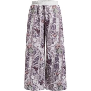 Girl's Camo Sweatpants Elastic High Waist Baggy Sweatpants Wide Leg Pants Trousers Joggers Trendy in Kuwait