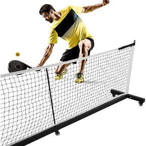 Generic Heavy Duty Net with Wheeled for Outdoor Indoor Portable Net System with Lockable Wheels Backyard Driveway Gym & Court Use in Kuwait