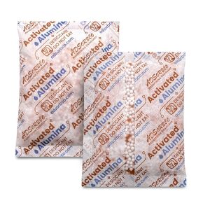 100 جرام 5 قطع من مجفف الألومينا المنشطة، مجفف طابعة ثلاثية الأبعاد عالي الكفاءة لتجفيف الخيوط، ممتص رطوبة الألومينا المنشطة القابل لإعادة الاستخدام للتخزين وأجهزة إزالة الرطوبة in Kuwait