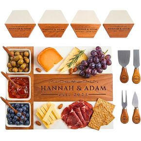 لوحة شركوتري شخصية - لوحات جبن كبيرة لحفلات الزفاف والذكرى السنوية ، منزل جديد ، منزل ، دش الزفاف ، عيد ميلاد ، هدية التقاعد للنساء ، هدايا الزفاف المخصصة in Kuwait