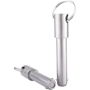 Locking Pins,1pc VCN115 Stainless Steel Quick Release Pin, Ball Head Fastening Pin Accessories, VCN115-12-55mm (Color : Model - Dia. - Length, Size : VCN115-10-15mm) in Saudi Arabia