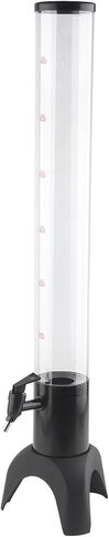 GLOGLOW Bar and Restaurant with Removable Ice Tube, Stable Triangular Cast Iron Base, PC Material, for Parties and Gatherings 3L Draft Beer Dispenser Nan in Saudi Arabia