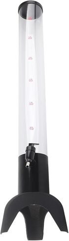 GLOGLOW Bar and Restaurant with Removable Ice Tube, Stable Triangular Cast Iron Base, PC Material, for Parties and Gatherings 3L Draft Beer Dispenser Nan in Saudi Arabia