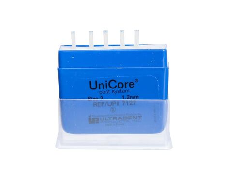 Ultradent 7127 Ultradent Unicore Endodontic Posts #3 1.2 ملم ألياف زجاجية زرقاء 5/Pk in Kuwait