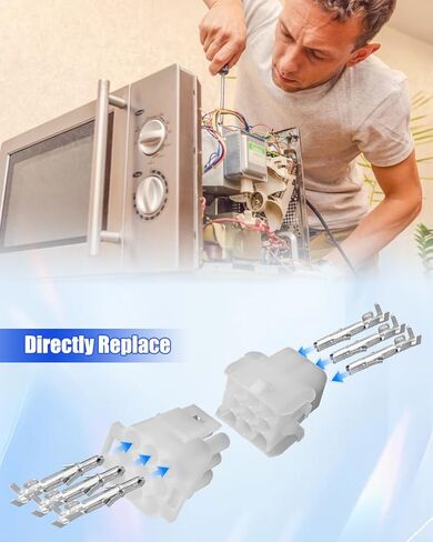220Pcs 6 9 12Pin Electrical Wire Connectors Kit Fit for Molex MLX Connectors 2.13MM Diameter Plug with Crimp Terminal Replace ST6513, 14-20AWG Terminals Pin Sockets in Kuwait