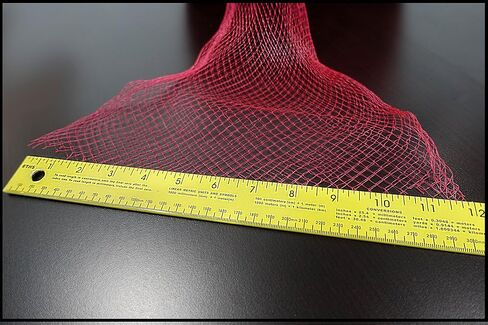 أنابيب شبكية مقاس 12 بوصة × 1,940 بوصة - باللون الأصفر (لفة واحدة) in Kuwait