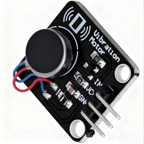 وحدة مستشعر اهتزاز 3 قطع DC5V 9000RPM محرك مسطح مع محرك MOS للمشروعات التي يمكن ارتداؤها (30 × 21 مم، متوافق مع PWM) in Saudi Arabia