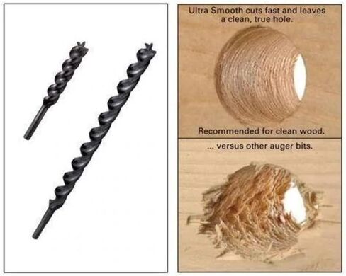 WoodOwl 09810 Tri-Cut 13/16-Inch by 18-Inch Ultra Smooth Auger Bit in Kuwait