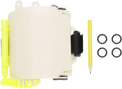 RiToEasysports Dive Slate, Water Proof Diving Slate Luminous 3 Page Underwater Writing Pad with Pencil for Deep Diving in Kuwait