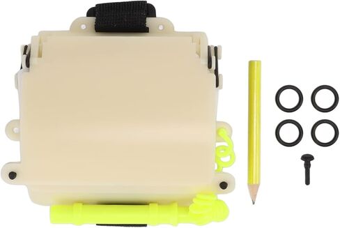 Wrist Writing Dive Slate, Underwater Communication Board with Elastic Strap, Luminous UW‑193TD - Floating Pen, Anti Corrosion, Reusable for Scuba Diving and Pool Use in Saudi Arabia